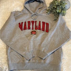 University of Maryland hooded sweatshirt
